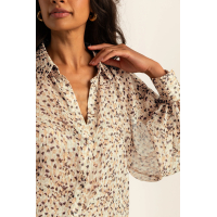 Expresso Blouse Dove Gray